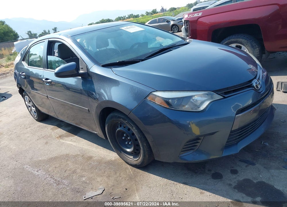 2016 TOYOTA COROLLA LE VIN: 2T1BURHE1GC689077