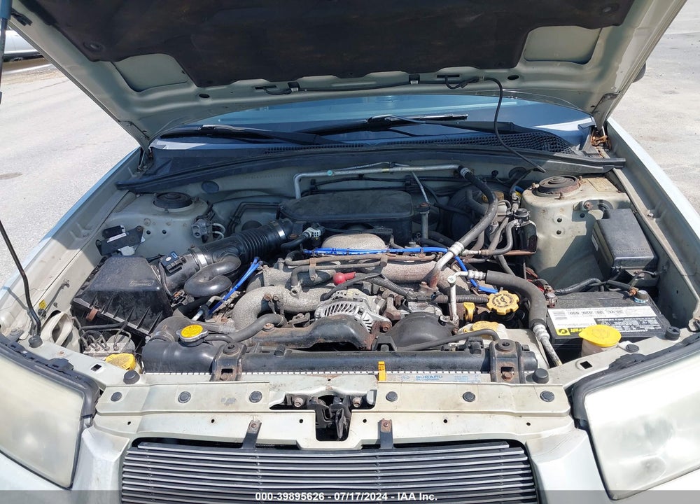 2006 SUBARU FORESTER 2.5X VIN: JF1SG63686H748809