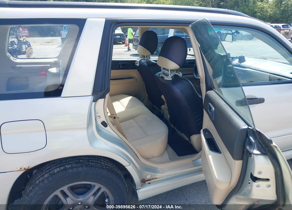 2006 SUBARU FORESTER 2.5X VIN: JF1SG63686H748809