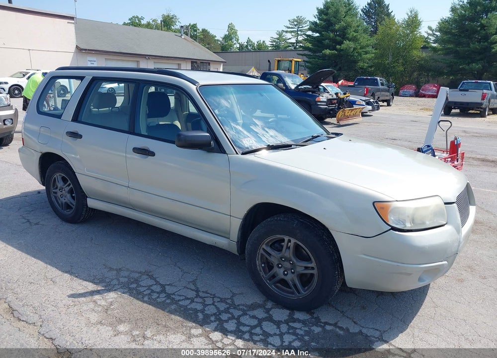 2006 SUBARU FORESTER 2.5X VIN: JF1SG63686H748809