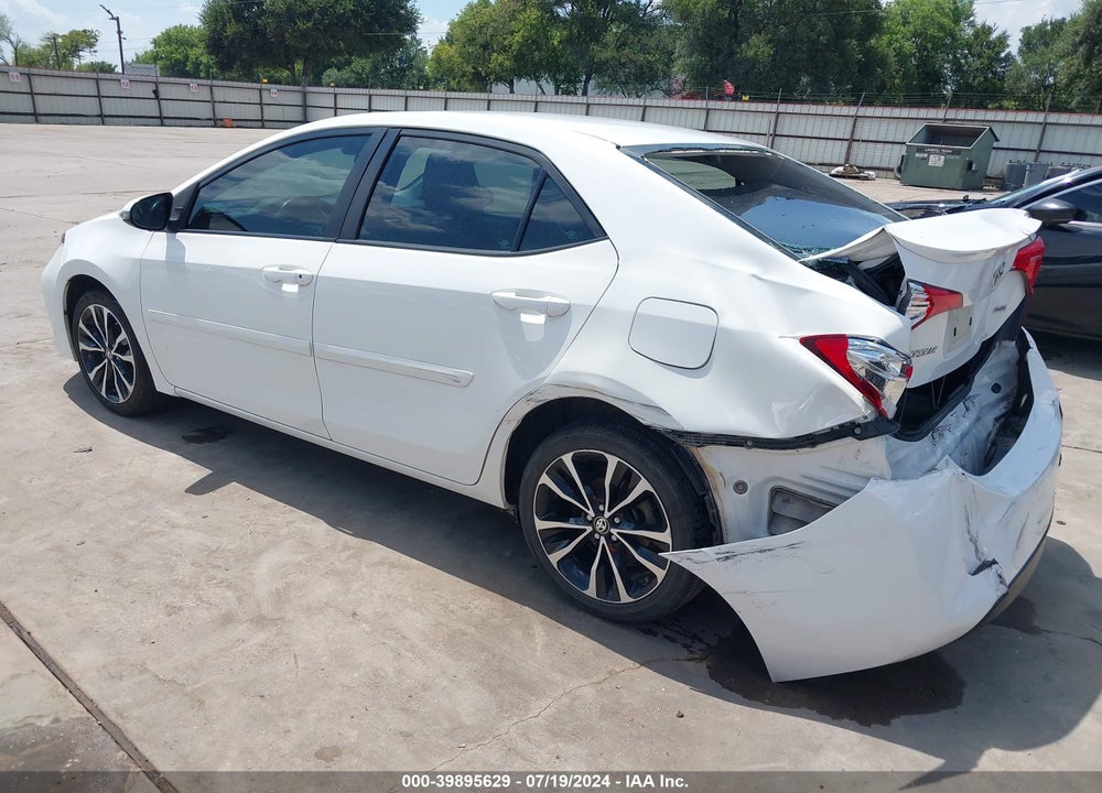 2019 TOYOTA COROLLA SE VIN: 5YFBURHE3KP890052