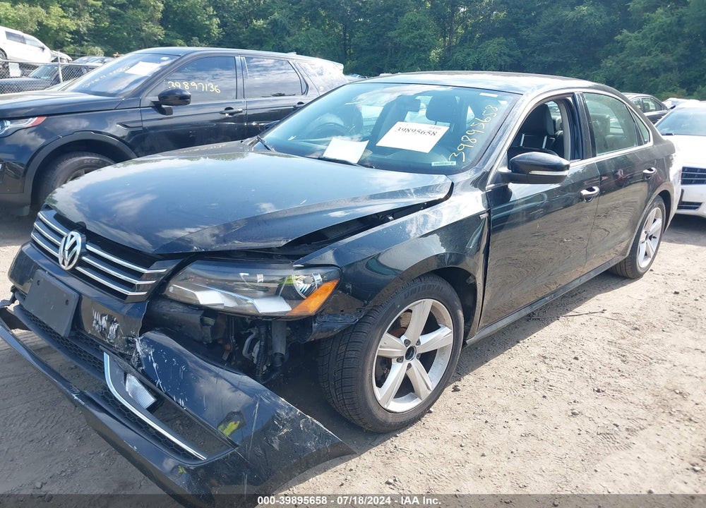 2015 VOLKSWAGEN PASSAT VIN: 1VWAT7A36FC106115
