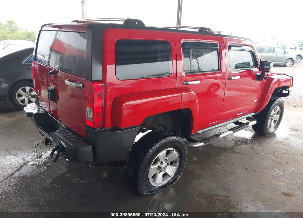 2007 HUMMER H3 SUV VIN: 5GTDN13E178204939