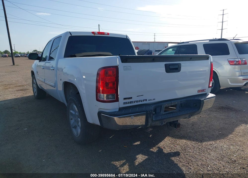 2012 GMC SIERRA 1500 SLE VIN: 3GTP1VE04CG112401