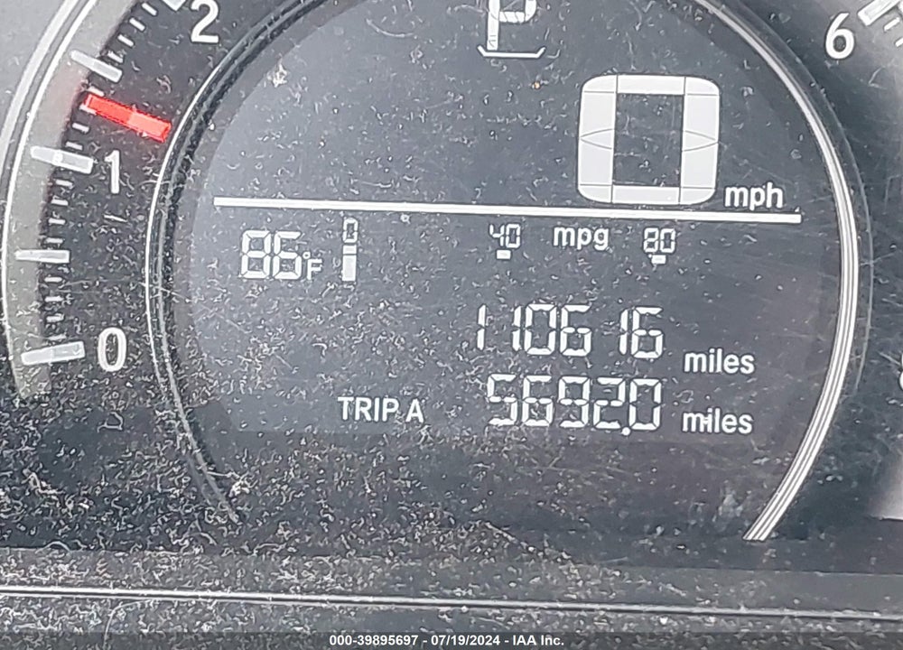 2016 HONDA CIVIC LX VIN: 19XFC2F55GE010055
