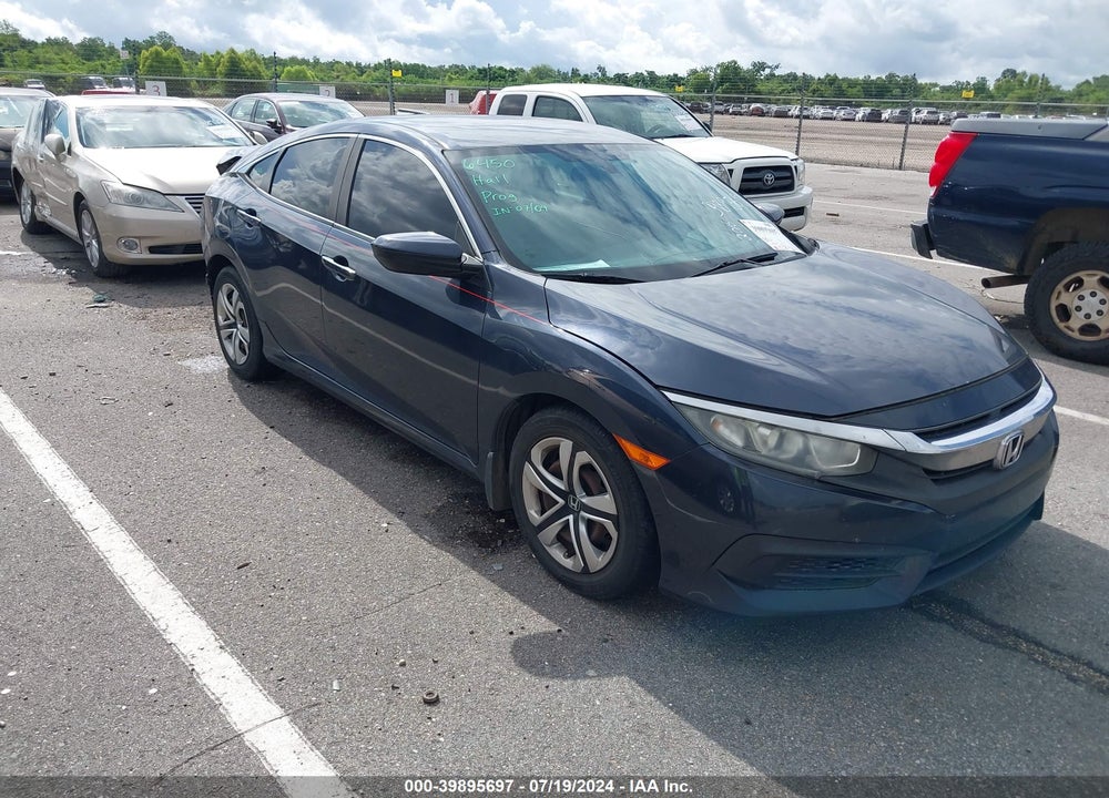 2016 HONDA CIVIC LX VIN: 19XFC2F55GE010055