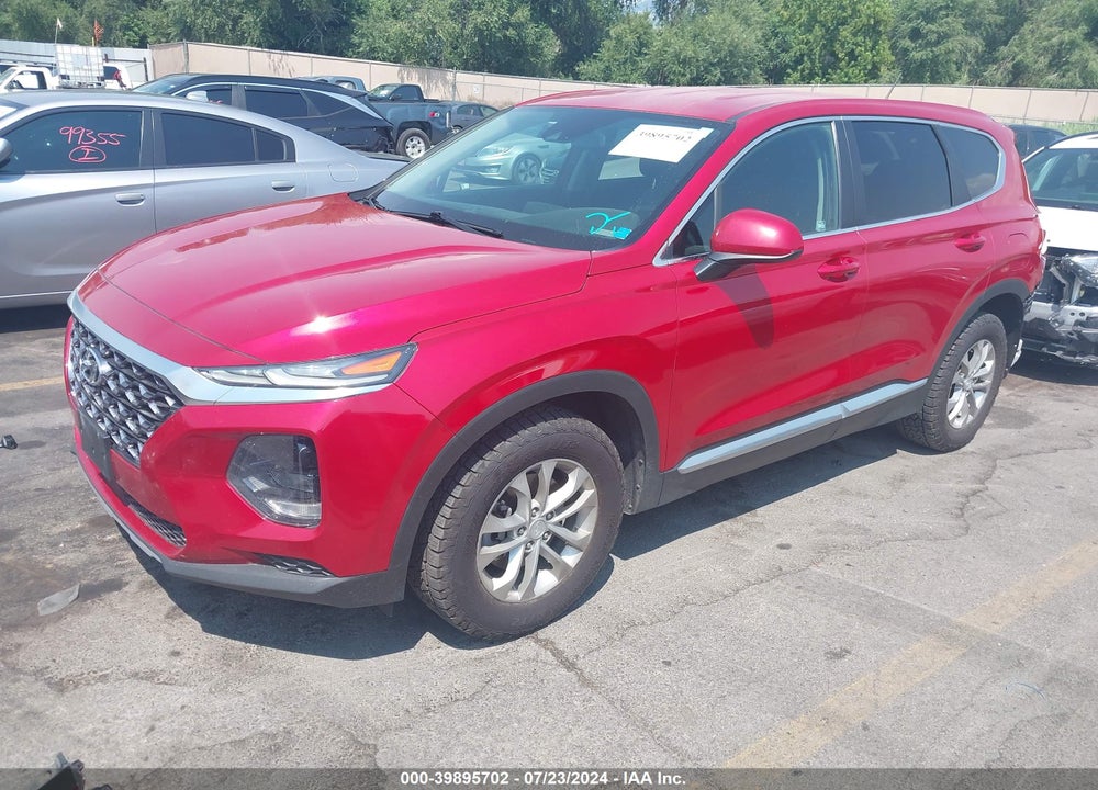 2019 HYUNDAI SANTA FE SE VIN: 5NMS2CAD2KH005354