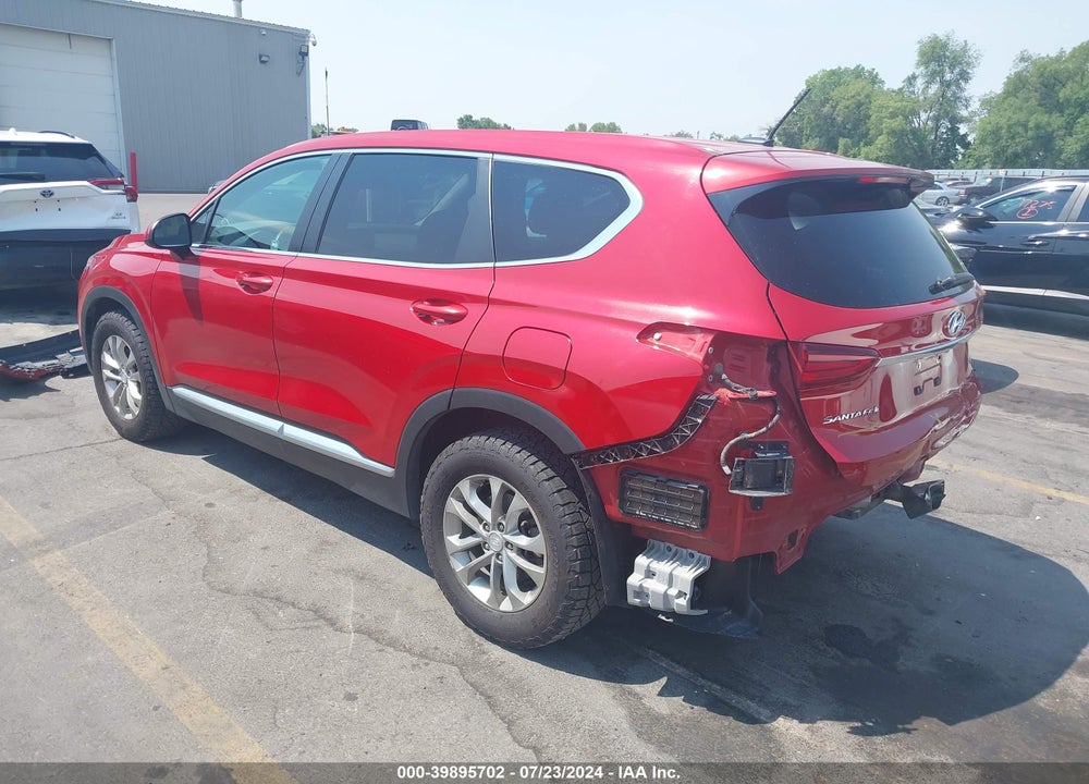 2019 HYUNDAI SANTA FE SE VIN: 5NMS2CAD2KH005354
