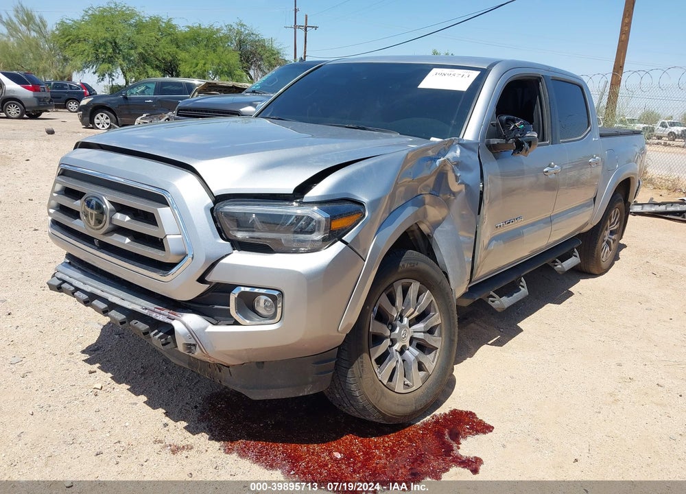 2022 TOYOTA TACOMA LIMITED VIN: 3TMGZ5AN5NM485963