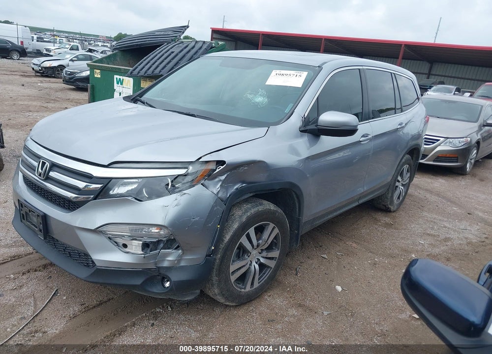 2018 HONDA PILOT EX-L VIN: 5FNYF6H53JB046333