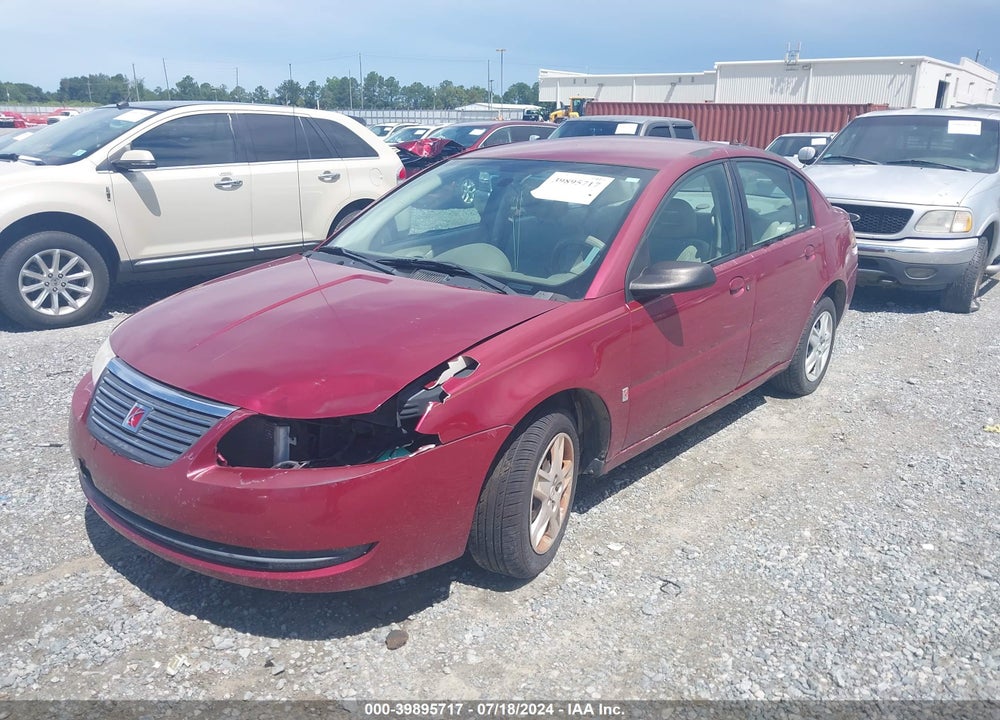 2007 SATURN ION 2 VIN: 1G8AJ58F57Z111604