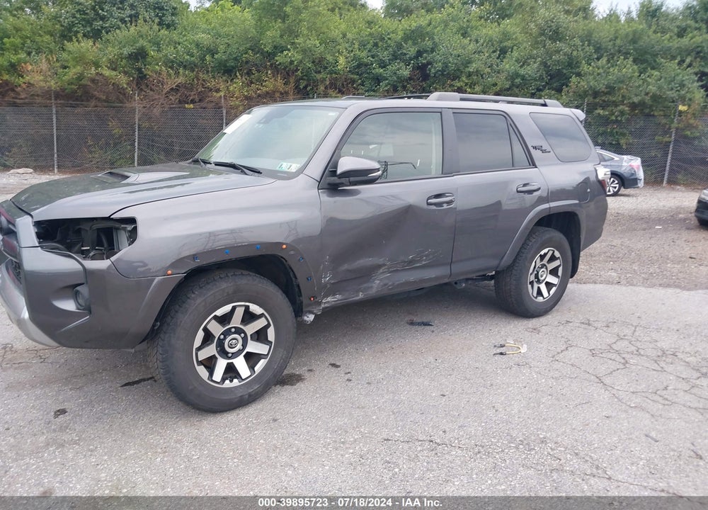 2021 TOYOTA 4RUNNER VIN: JTERU5JR2M5966392
