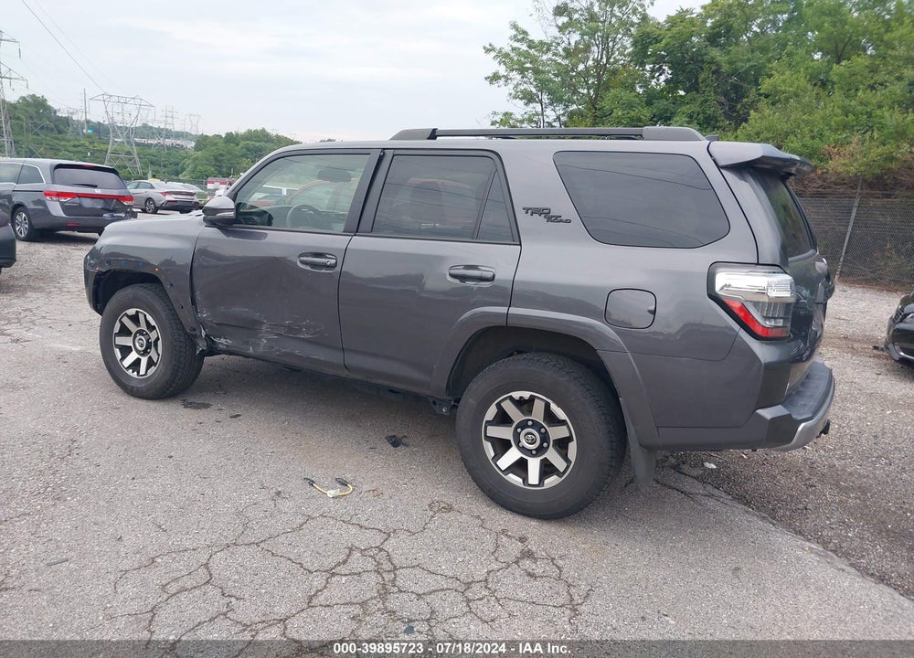 2021 TOYOTA 4RUNNER VIN: JTERU5JR2M5966392