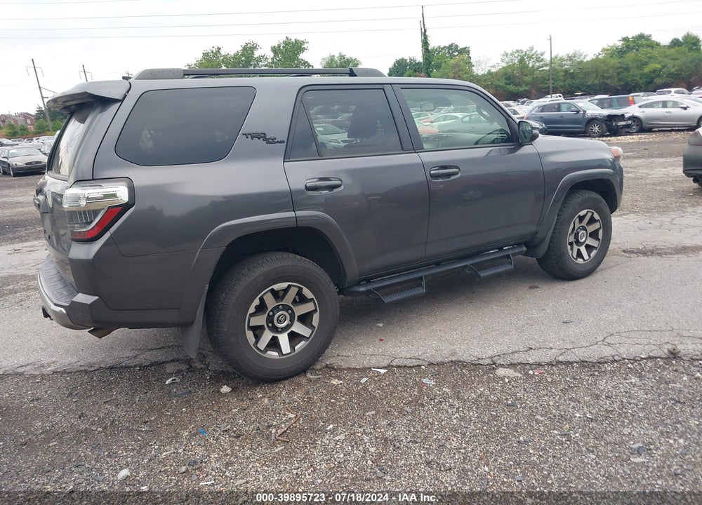 2021 TOYOTA 4RUNNER VIN: JTERU5JR2M5966392