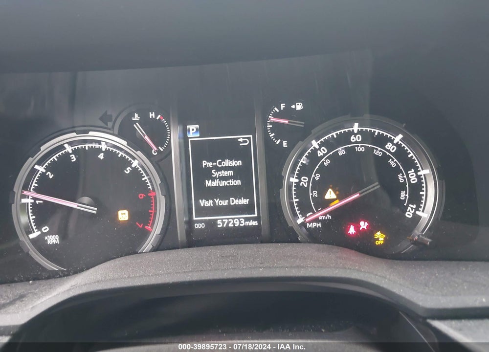 2021 TOYOTA 4RUNNER VIN: JTERU5JR2M5966392