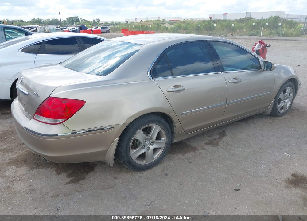 2008 ACURA RL 3.5 VIN: JH4KB16608C000500