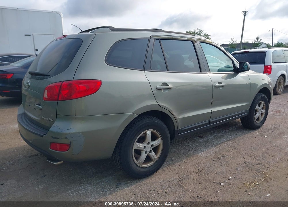 2007 HYUNDAI SANTA FE GLS VIN: 5NMSG13D67H126978