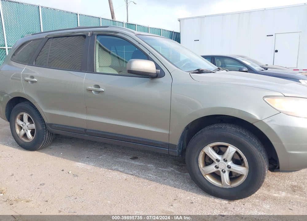 2007 HYUNDAI SANTA FE GLS VIN: 5NMSG13D67H126978