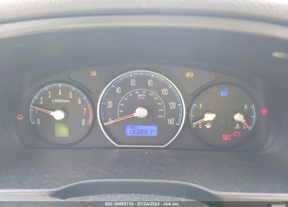 2007 HYUNDAI SANTA FE GLS VIN: 5NMSG13D67H126978