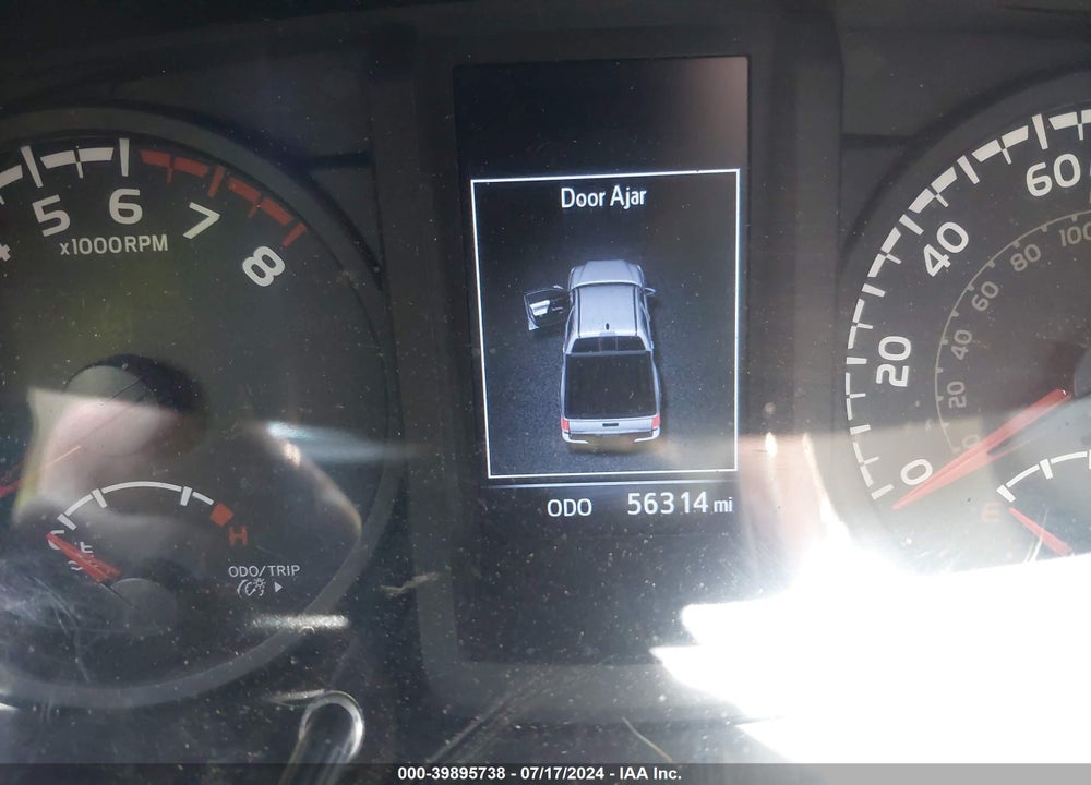 2019 TOYOTA TACOMA SR V6 VIN: 3TMCZ5AN6KM258694