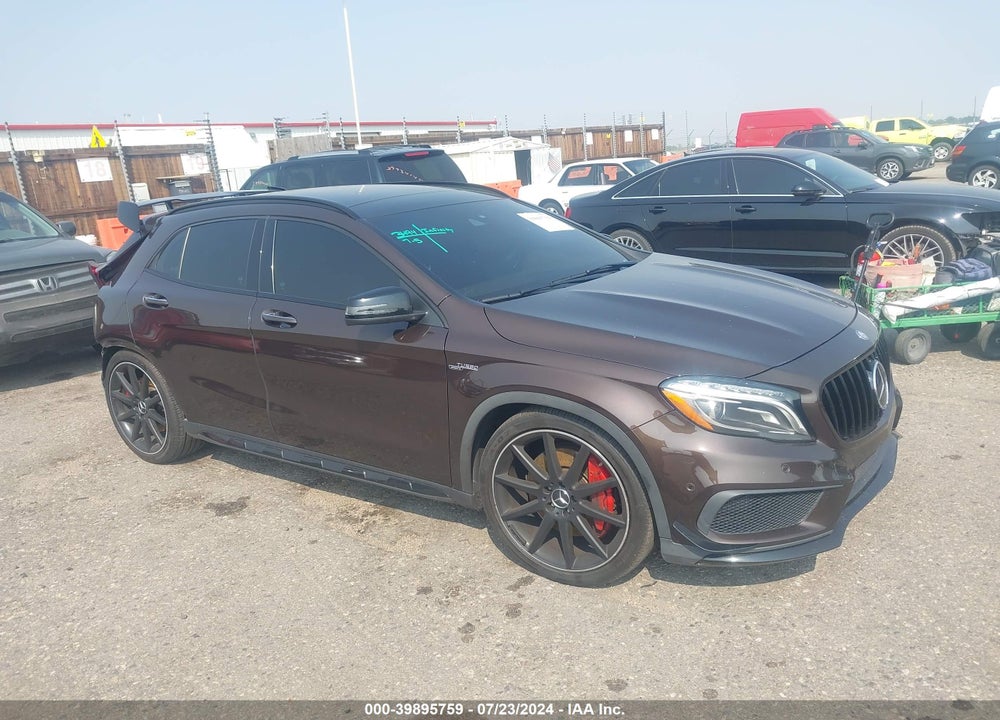 2016 MERCEDES-BENZ AMG GLA 45 4MATIC VIN: WDDTG5CBXGJ224003
