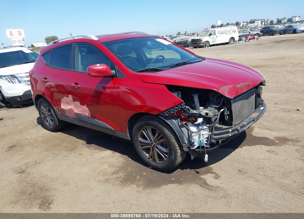 2014 HYUNDAI TUCSON SE VIN: KM8JU3AG8EU899126