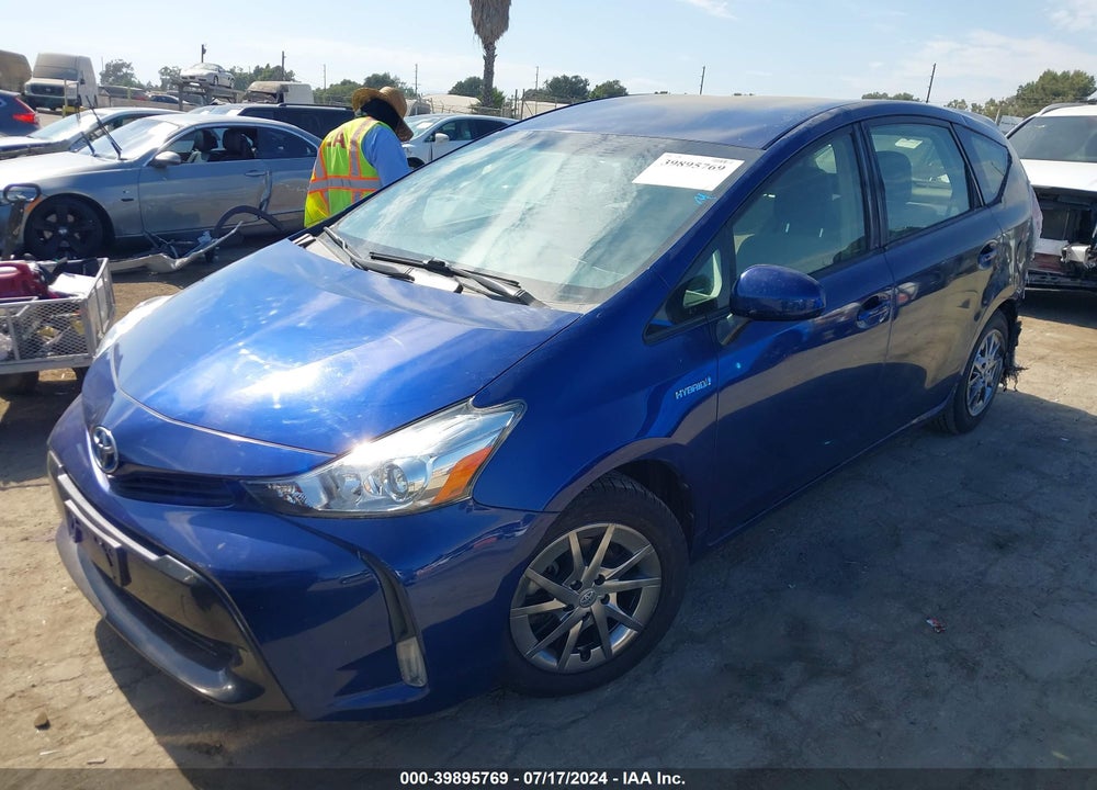 2017 TOYOTA PRIUS V THREE VIN: JTDZN3EUXHJ069970