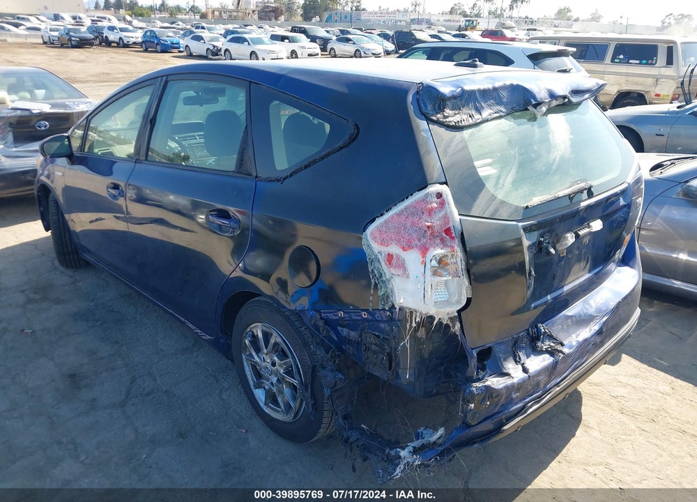 2017 TOYOTA PRIUS V THREE VIN: JTDZN3EUXHJ069970
