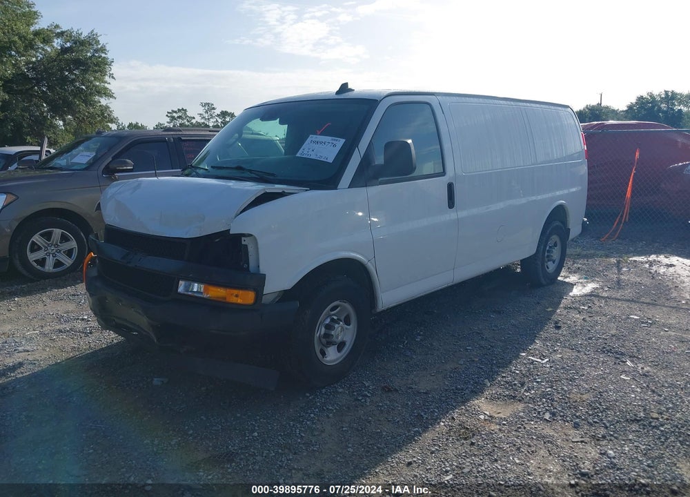 2020 CHEVROLET EXPRESS CARGO RWD 2500 REGULAR WHEELBASE WT VIN: 1GCWGAFG8L1252657