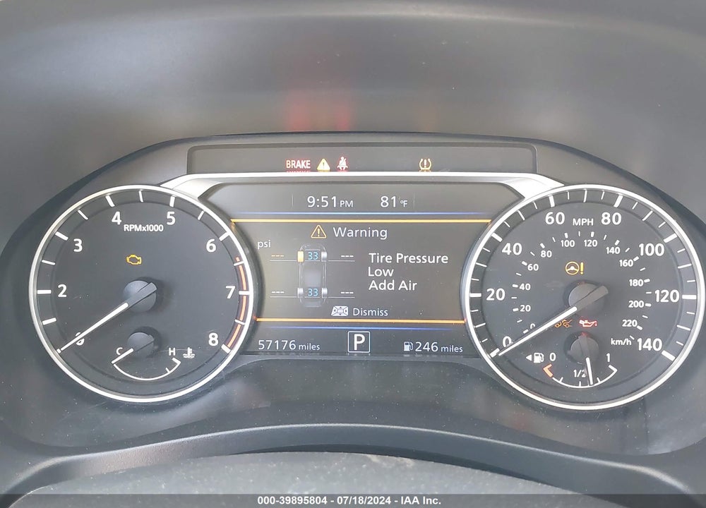 2019 NISSAN ALTIMA 2.5 SR VIN: 1N4BL4CV8KC207130