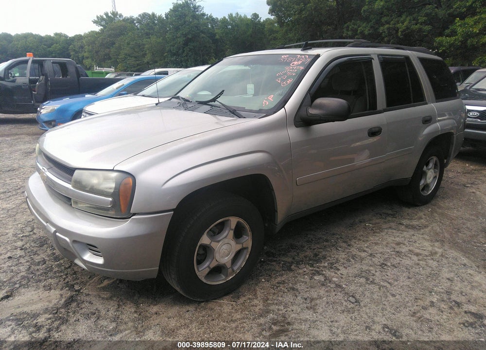 2007 CHEVROLET TRAILBLAZER LS VIN: 1GNDS13S772234396
