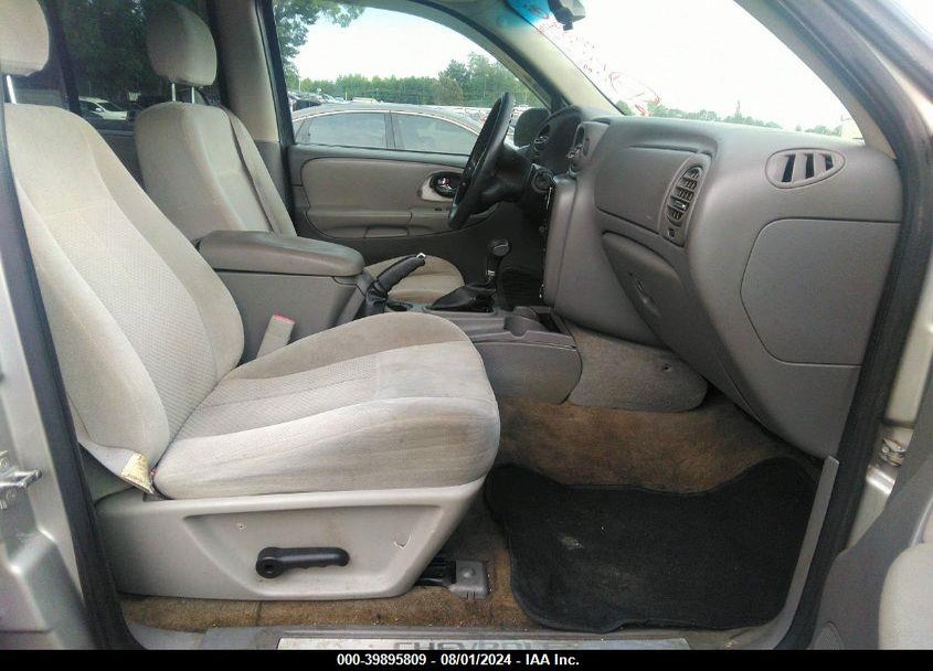 2007 CHEVROLET TRAILBLAZER LS VIN: 1GNDS13S772234396