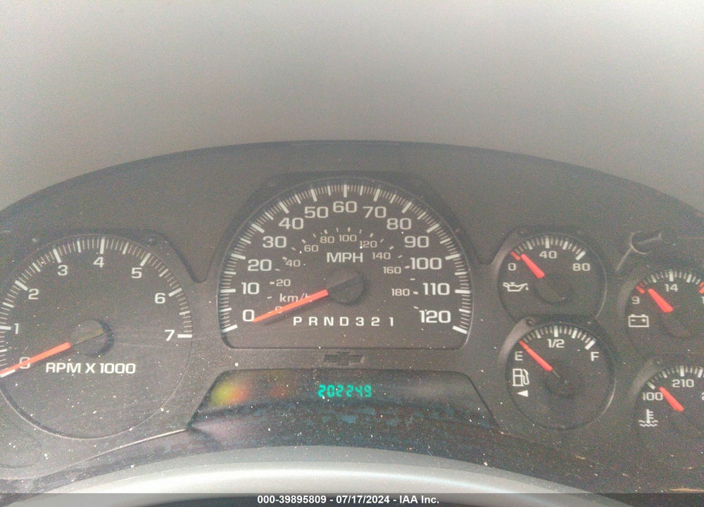 2007 CHEVROLET TRAILBLAZER LS VIN: 1GNDS13S772234396