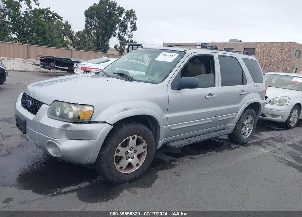 2005 FORD ESCAPE LIMITED VIN: 1FMCU04185KE33416
