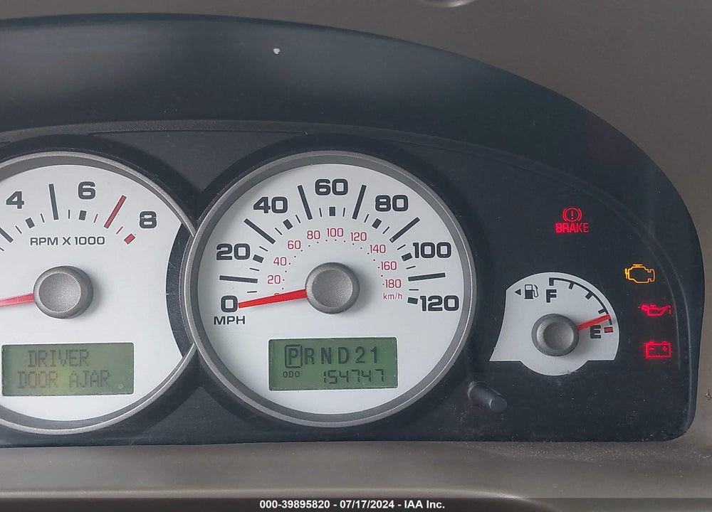 2005 FORD ESCAPE LIMITED VIN: 1FMCU04185KE33416