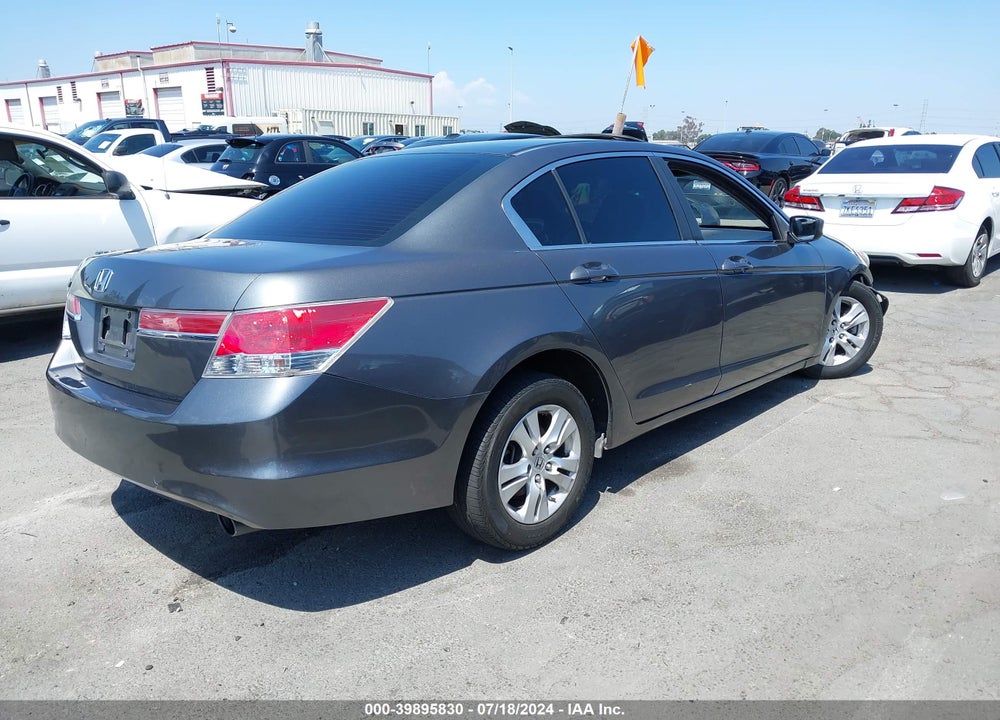 2012 HONDA ACCORD 2.4 EX VIN: 1HGCP2F70CA053404