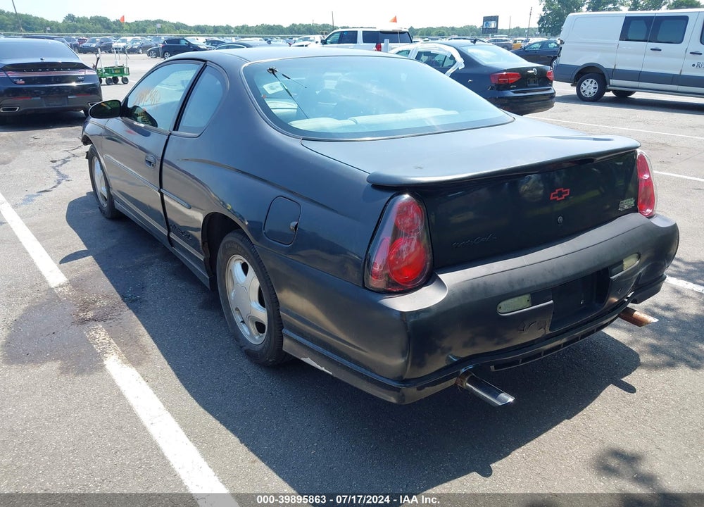 2001 CHEVROLET MONTE CARLO SS VIN: 2G1WX15K319179706