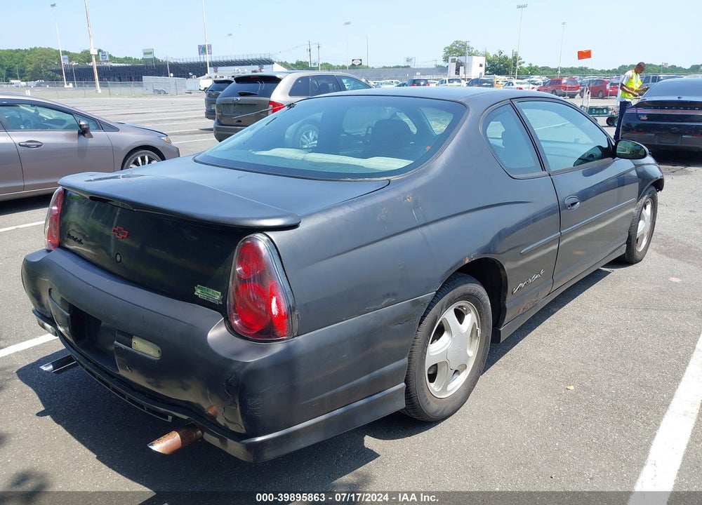 2001 CHEVROLET MONTE CARLO SS VIN: 2G1WX15K319179706
