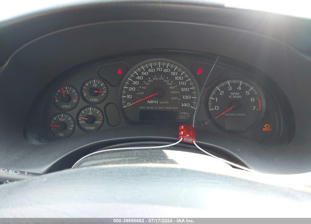 2001 CHEVROLET MONTE CARLO SS VIN: 2G1WX15K319179706