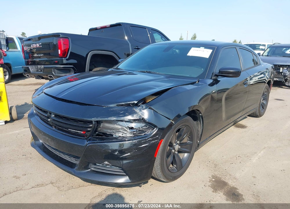 2016 DODGE CHARGER SXT VIN: 2C3CDXHGXGH215732
