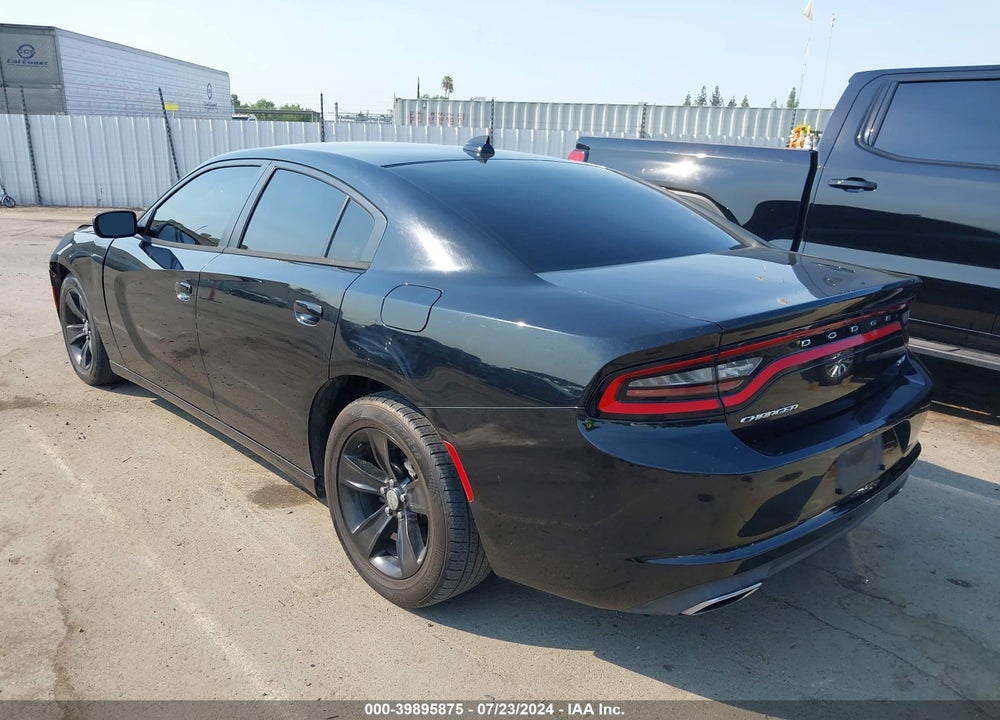 2016 DODGE CHARGER SXT VIN: 2C3CDXHGXGH215732