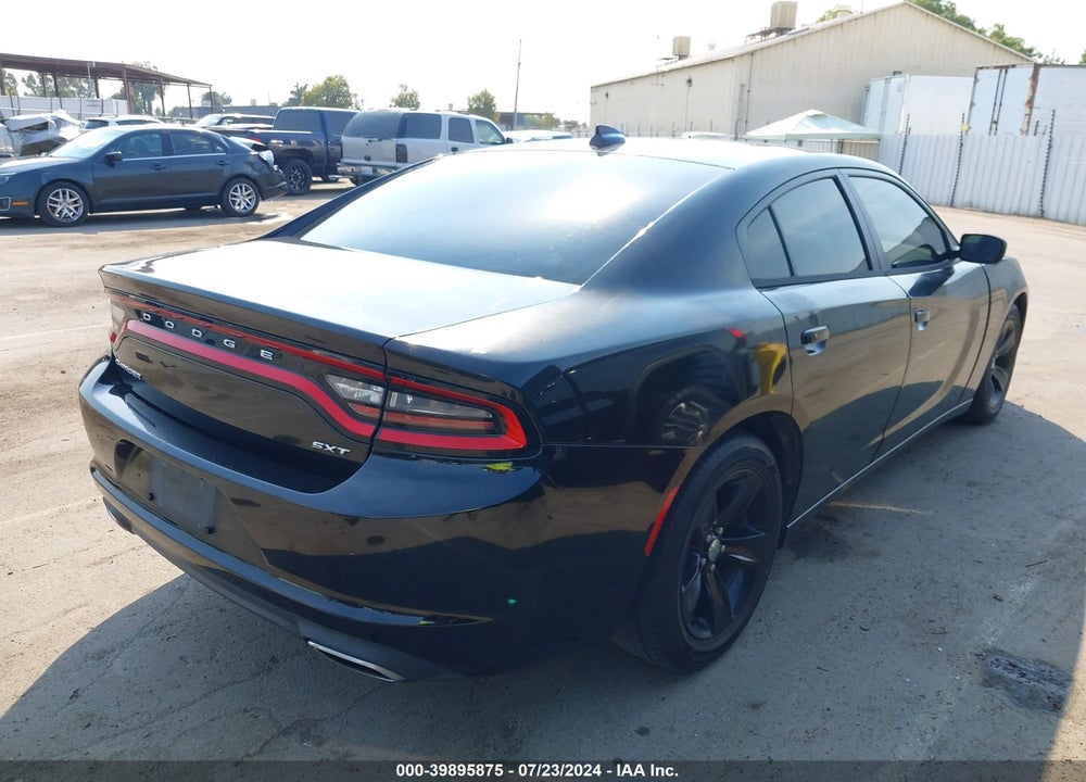2016 DODGE CHARGER SXT VIN: 2C3CDXHGXGH215732