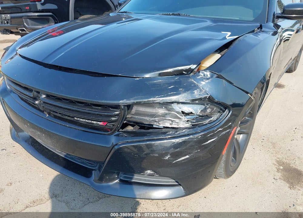 2016 DODGE CHARGER SXT VIN: 2C3CDXHGXGH215732