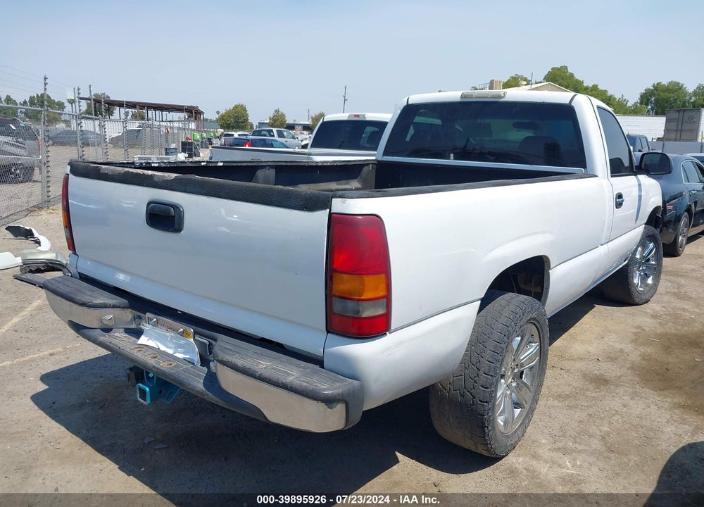 2000 CHEVROLET SILVERADO 1500 VIN: 1GCEK14VXYE287521