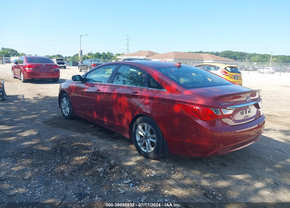2013 HYUNDAI SONATA GLS VIN: 5NPEB4AC0DH793907