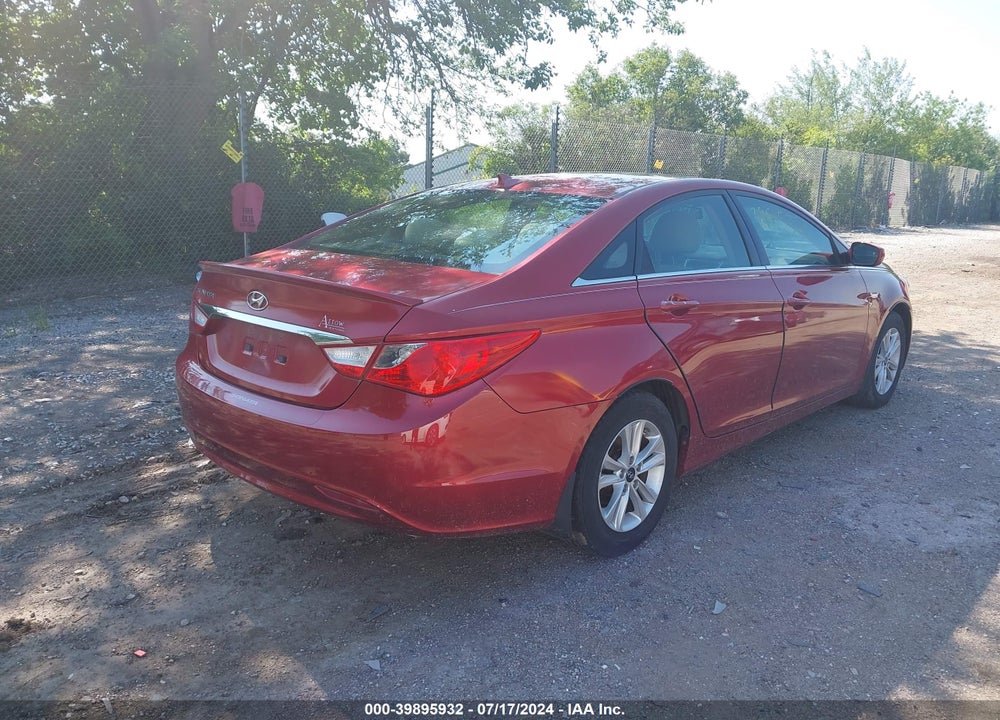 2013 HYUNDAI SONATA GLS VIN: 5NPEB4AC0DH793907