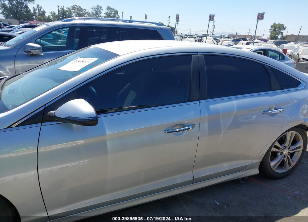 2018 HYUNDAI SONATA SEL VIN: 5NPE34AF7JH665666