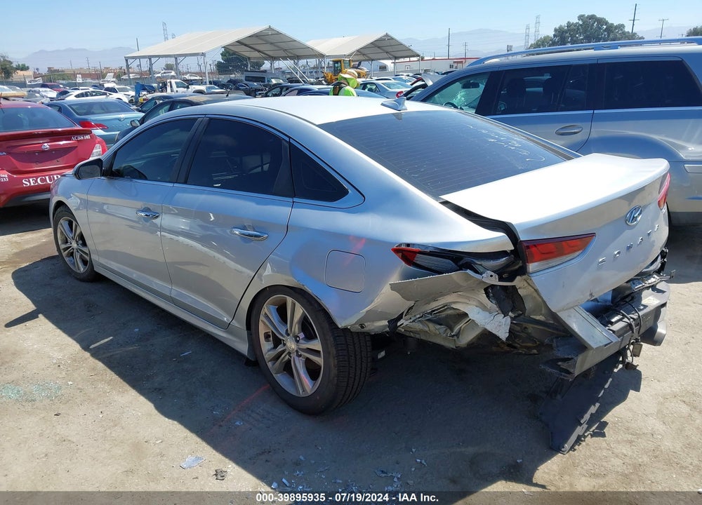 2018 HYUNDAI SONATA SEL VIN: 5NPE34AF7JH665666