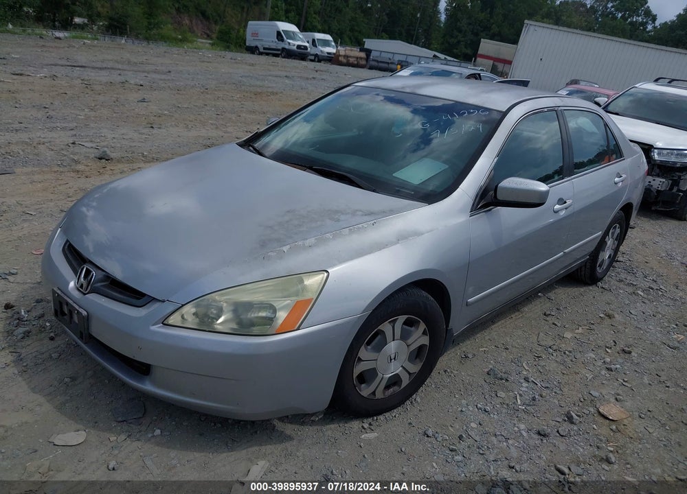 2003 HONDA ACCORD 2.4 LX VIN: 3HGCM56333G707921
