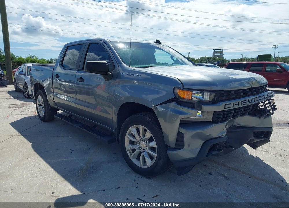 2019 CHEVROLET SILVERADO 1500 CUSTOM VIN: 1GCPWBEH1KZ368595